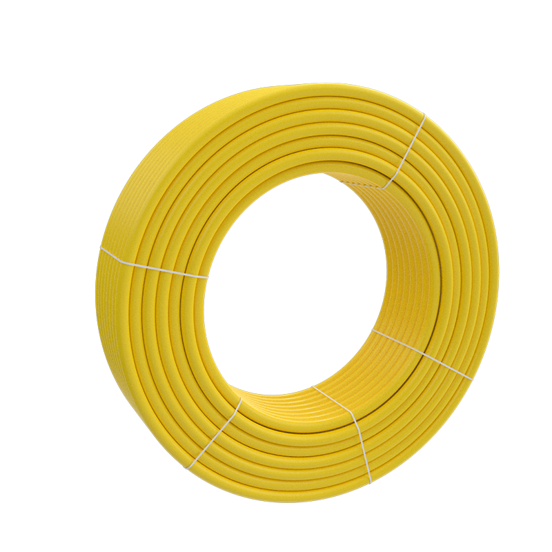 PEX/AL/PEX Multilayer Crimp Gas Pipe – 20mm x 5m Yellow