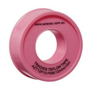 Teflon Plumbers Tape Pink – 12mm x 10m