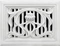 Vents Plaster Federation Style Bell Flower 285mm x 210mm