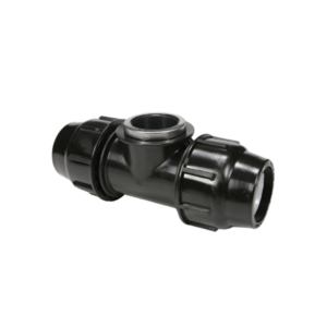 Poly Metric Female Tee PN16 – 25mm x 20FI x 25mm