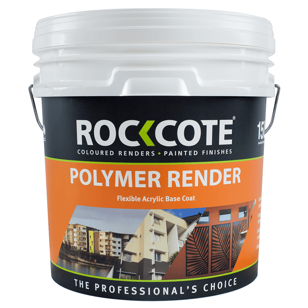 Rockcote Polymer Render Off White 15L