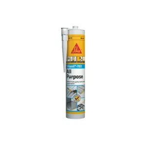 Sikasil-702 All Purpose Silicone Sealant – 300ml Cartridge (Tile Grey)