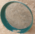 Sieve Sand Soil 370mm x 6mm Metal