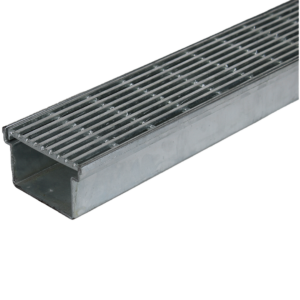 Mini-Heelguard™ Galvanised Heelguard Grate & Channel – 100mm x 55mm x 3000mm