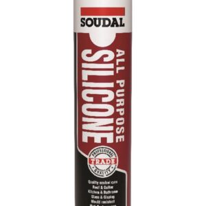 All Purpose Silicone Sealant – Clear – Soudal