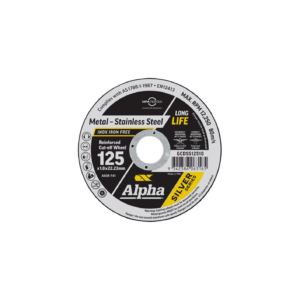 Cutting Disc Silver Series – 125 x 1mm
