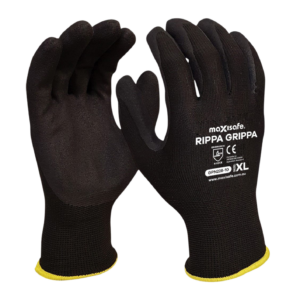 Black Grippa Gloves – Extra Large