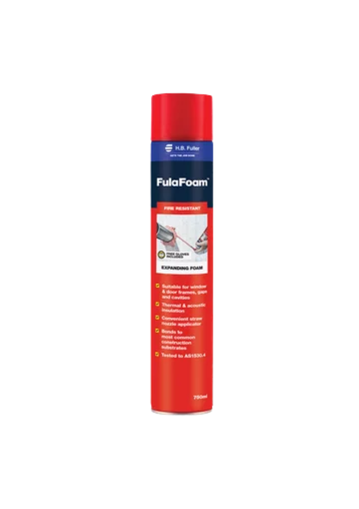 FulaFoam Fire Resistant PU Foam Filler – 750ml