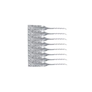 Galvanised Veneer Ties (Twisted) – Brick-To-Frame Connectors – Corrosion Protected