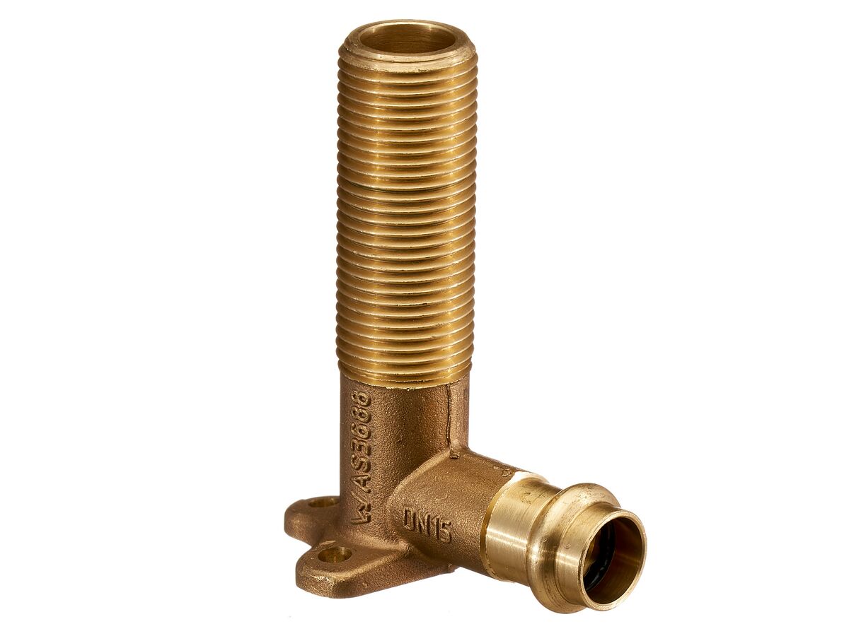 Elbow #19BP Water CU Alloy Kempress J09127 – 15mm x 15MI x 96mm
