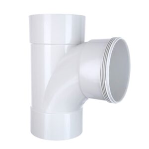 DWV 4 Way Junction Riser 90 Deg M-F – 100mm x 50mm x 3 x 40mm