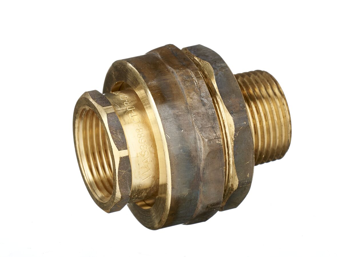 Brass Barrel Union F-F – 20mm (3/4Inch)