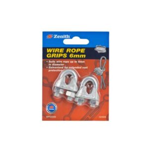 Zenith Wire Rope Grip 6mm Galvanised