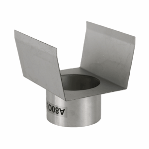 115 x 80mm Aluminium Drain Outlet – 76mm Outlet, Size To Suit
