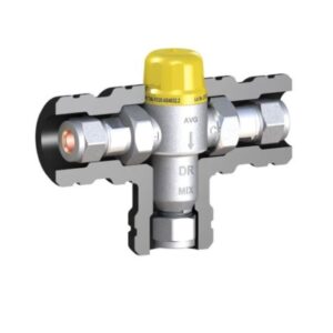 Tempering Valve AVGW With Insulation TVA15C-I – 15mm
