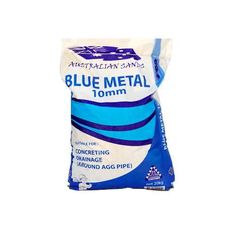 20kg 10mm Blue Metal Aggregate – Concrete, Drainage & Landscaping