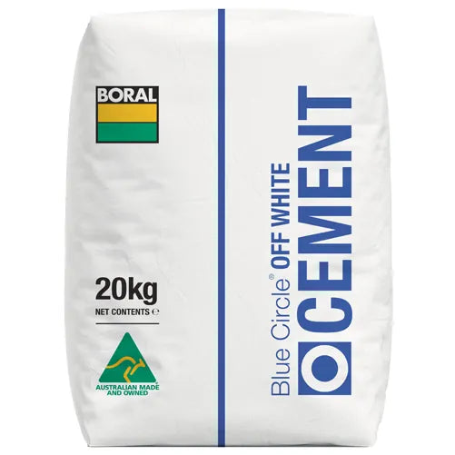 Blue Circle Off White Cement 20kg Bag – Boral Architectural Finish Cement