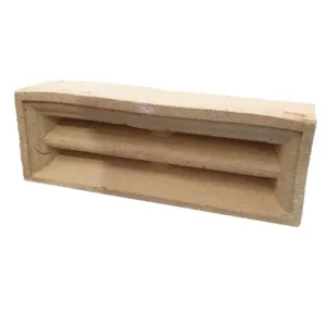 Brick Vent Clay V17 Louvre Cream – 230 x 80mm