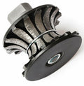 Bull Nose Diamond Profiler Segmented M14 Router 40mm