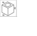 Concrete Block 200 Series 20.03 Half