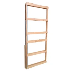 Cavity Sliding Door System Flush Pull – 2040 x 1200 x 90mm