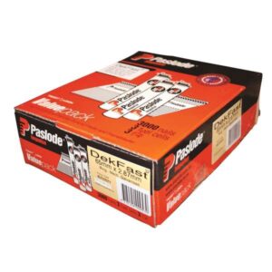 Paslode Amor Galvanised Dekfast Ring Impulse Nail – 65 x 2.87mm (34Deg, 3000 Value Pack)