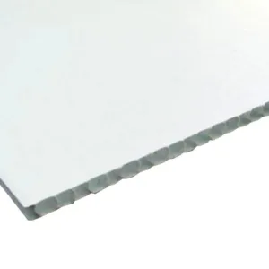 Corflute Sheet White Fluted Polypropylene – 2440 x 1220 x 3mm