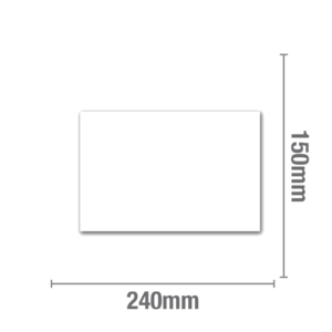 Cover Plate Self Adhesive Sheet A4 White – 290mm x 210mm