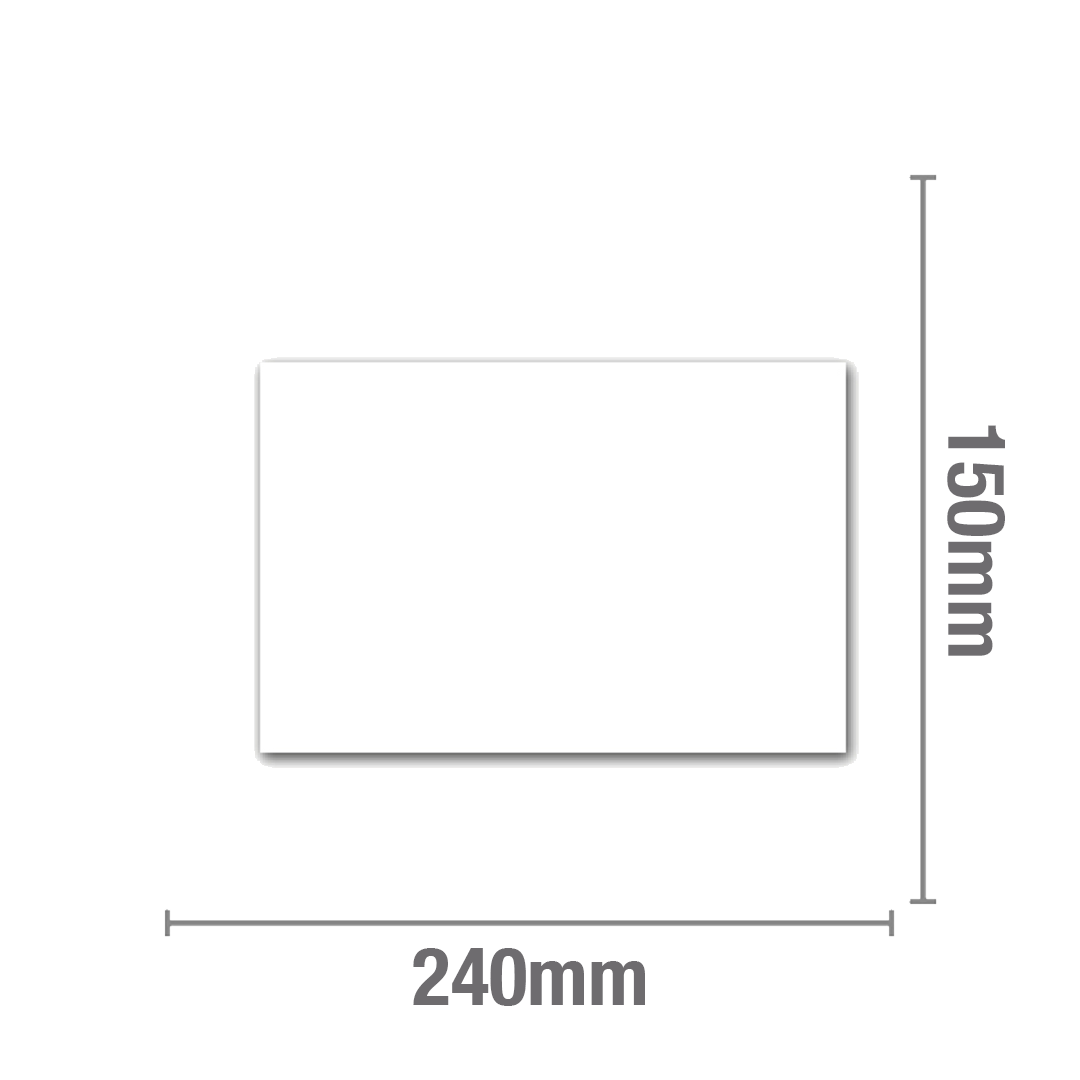 Cover Plate Self Adhesive Sheet A4 White – 290mm x 210mm