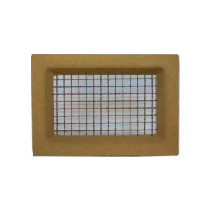 Vent Cream Brass Wire Ventilation Aleta – 230 x 160mm