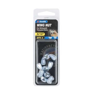 Zenith 5/16 inch ZP Wing Nuts 4 Pack