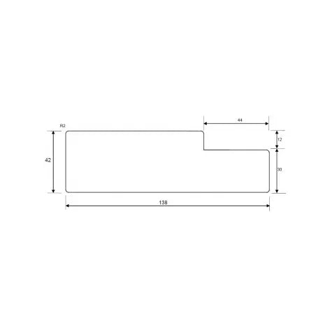 Design Pine Door Jamb – 138 x 42mm x 5.4m (Primed F/J H3)