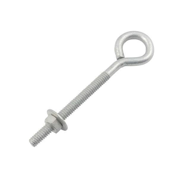 Zenith M6 x 100mm x 14mm Galvanised Eye Bolt