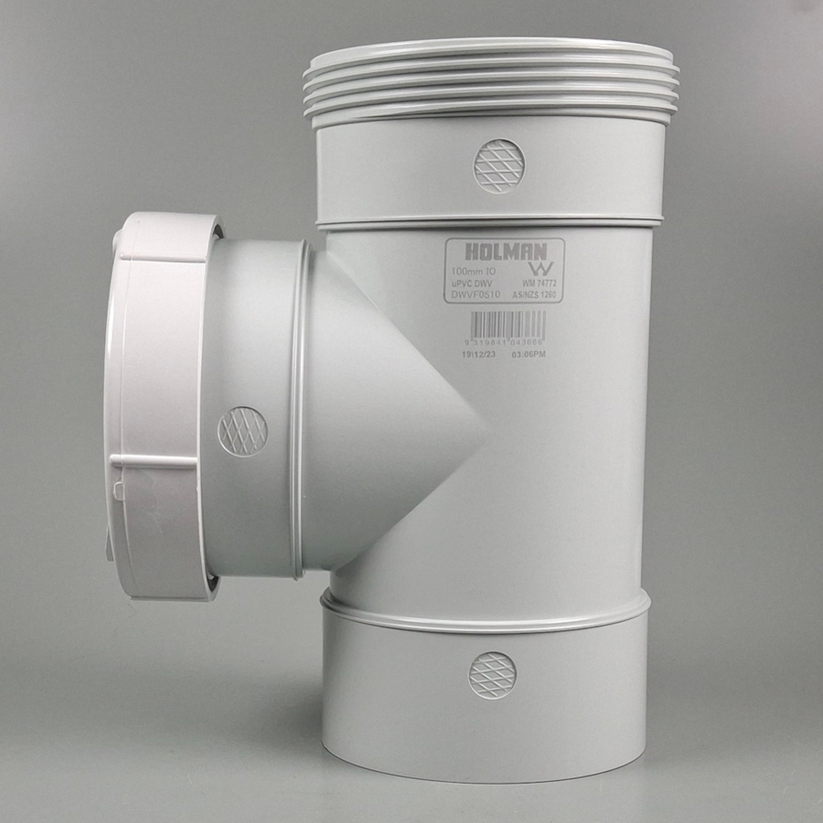 PVC DWV Test Opening With Cap F-F – 150mm