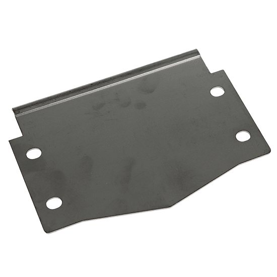 Stainless Steel End Cap – 110mm W x 60mm D