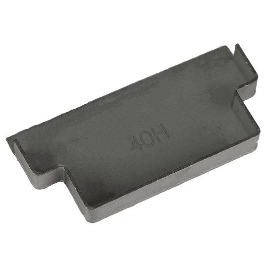 End Cap – 140mm W x 125mm D – Stainless Steel