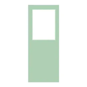 Backdoor External XF3 Glass Clear – 2040 x 820 x 35mm