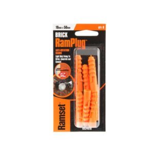 Ramset Ramplug 10 x 50mm 8 Pack
