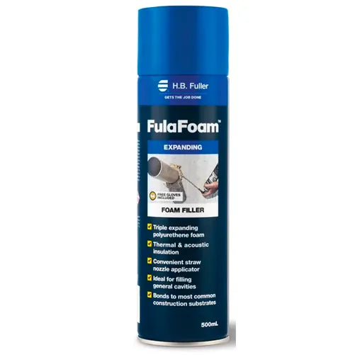 HB Fuller Fulafoam Expanding PU Foam – 500ml Can