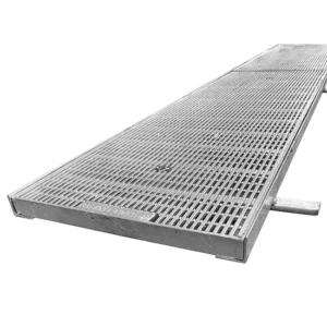 Builders Guard™ Galvanised Trench Box Grate & Frame – 200mm x 170mm x 3m