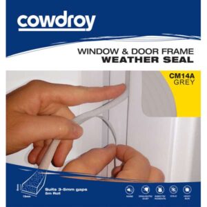 Cowdroy Foam Window & Door Weather Seal 6 x 19mm CM14A