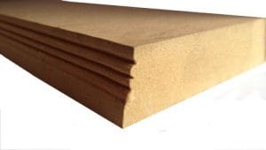 MDF Stop End Suit 92mm Stud – 125 x 25mm x 2.7m