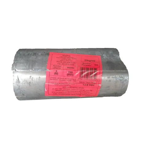 Vespol Lead Dampcourse Flashing – 230mm x 3m (20kg/m2)