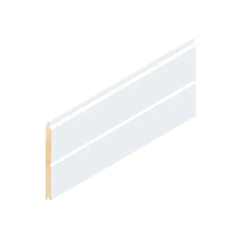 White Primed Pine Lining Board V-Joint #302 – 140 x 12mm x 5.4m