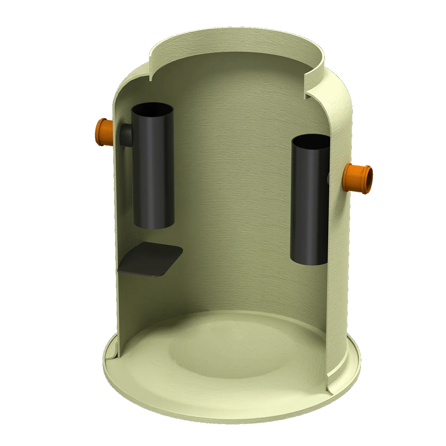 Below-Ground Grease Separator Lipumax-G with RHINOCAST® Cover & Collar – 4000L (Class B)