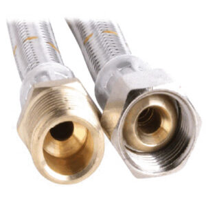 10mm Gas Hose F-F S/S – 15FC x 15FC x 1200mm