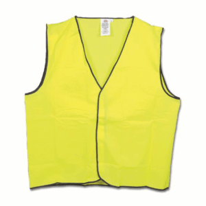 Large Hi-Vis Yellow Day Vest – Maxisafe – Day Class