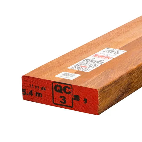 Merbau F/J Laminated GL17 Hardwood Beam – 140 x 42mm x 3.6m