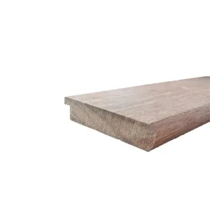 Merbau Hardwood Door Tread Exterior Step/Nosing Profile – 157 x 31mm
