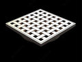 Floor Waste Woven Brass Chrome Straight 16210.01